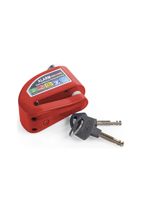 World Class Locks 110 Db Sarı Alarmlı Di̇sk Ki̇li̇di̇