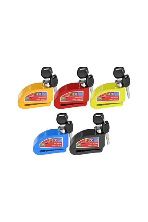 World Class Locks 110 Db Sarı Alarmlı Di̇sk Ki̇li̇di̇