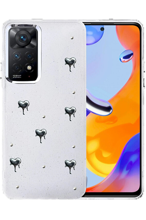 Buti̇k Xi̇aomi̇ Redmi̇ Note 11 Pro Fi̇yonk Desenli̇ Kapak - Desen 9-(5796)