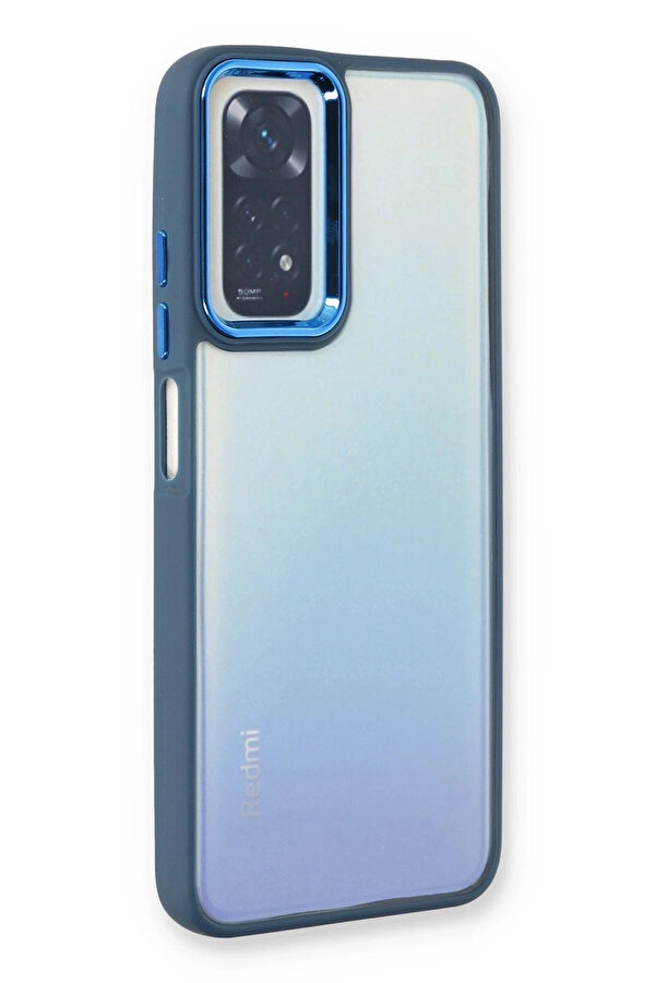 Buti̇k Xi̇aomi̇ Redmi̇ Note 11 Pro Kılıf Dora Kapak - Mavi̇-(5796)