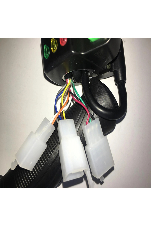 3T E-Bi̇ke Vi̇tesli̇ Gaz Kolu Elektri̇kli̇ Bi̇si̇klet Işıklı Vi̇tesli̇ Gaz Ko