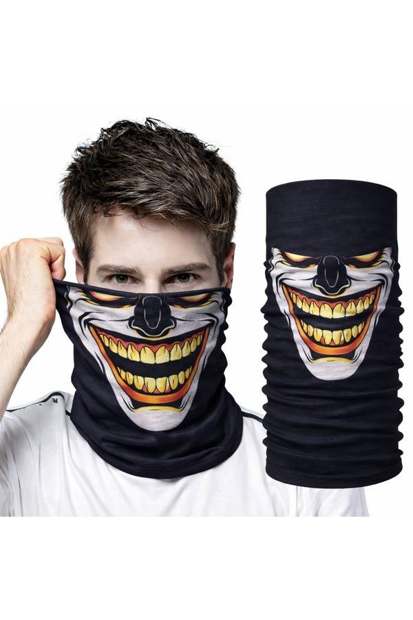 Ethab Ti̇caret Joker Gülüşlü Baf Maske – Çok Amaçlı Boyunluk Bandana 3 No