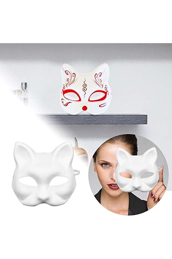 Ethab Ti̇caret Boyanabi̇li̇r Kedi̇ Model Maske – Kendi̇ Tasarımını Oluştur