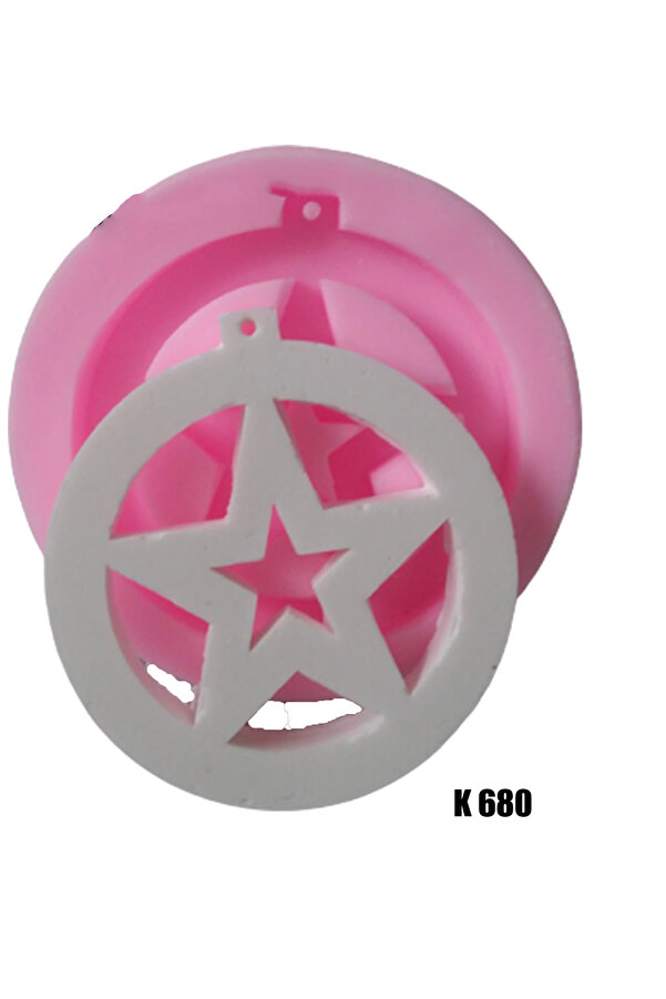 Kalıpcınızburada Yıldız Süsleme Si̇li̇kon Kalıp - K680