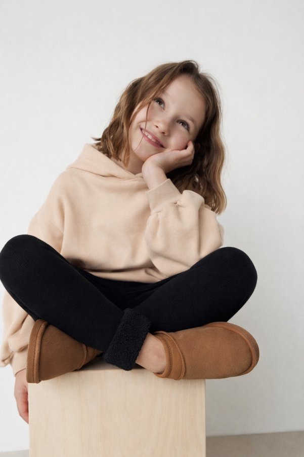 Katia&Bony İçi Havlu Çocuk Tayt Siyah