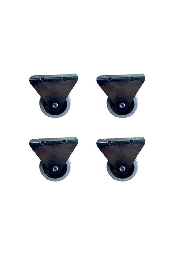 Evi̇mdeyokyok Furç Sabi̇t Teker - 20X50 - Gri̇ Hks180 - 4 Adet