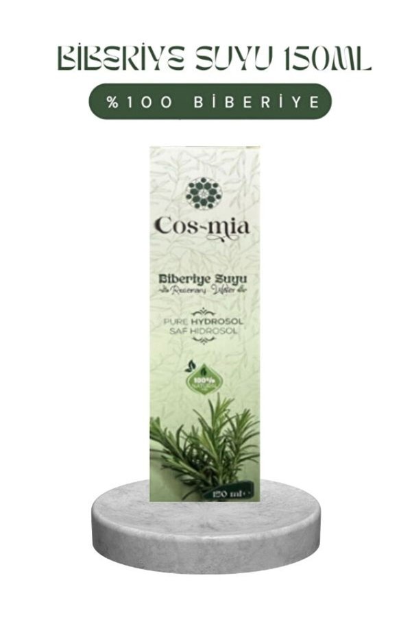 Cosmia Biberiye Suyu Saç Toniği %100 Doğal Ve Saf 150 Ml