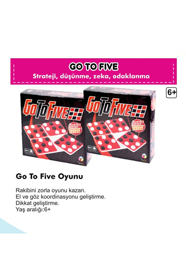 Ethab Ti̇caret Go To Fıve Strateji̇, Düşünme, Zeka, Odaklanma Oyunu