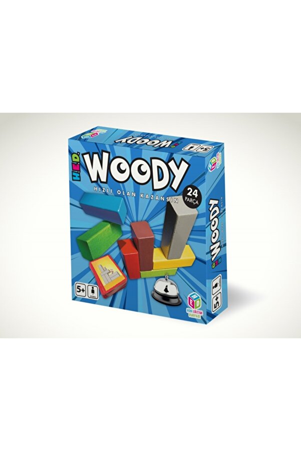 Ethab Ti̇caret Woody Ahşap 3 Boyutlu Geometri̇k Zeka Oyunu