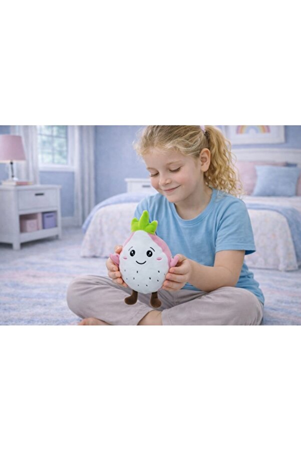 Ethab Ti̇caret Peluş Meyveler 28 Cm - Ejder Meyvesi̇