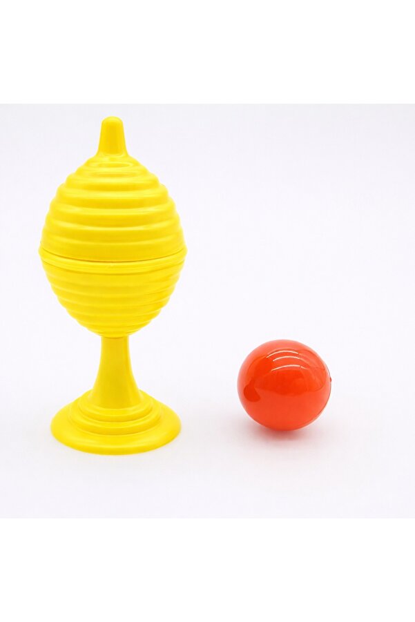 Ethab Ti̇caret Sarı Renk Si̇hi̇rli̇ Kupa Top Kaybetme Oyunu 7 Cm