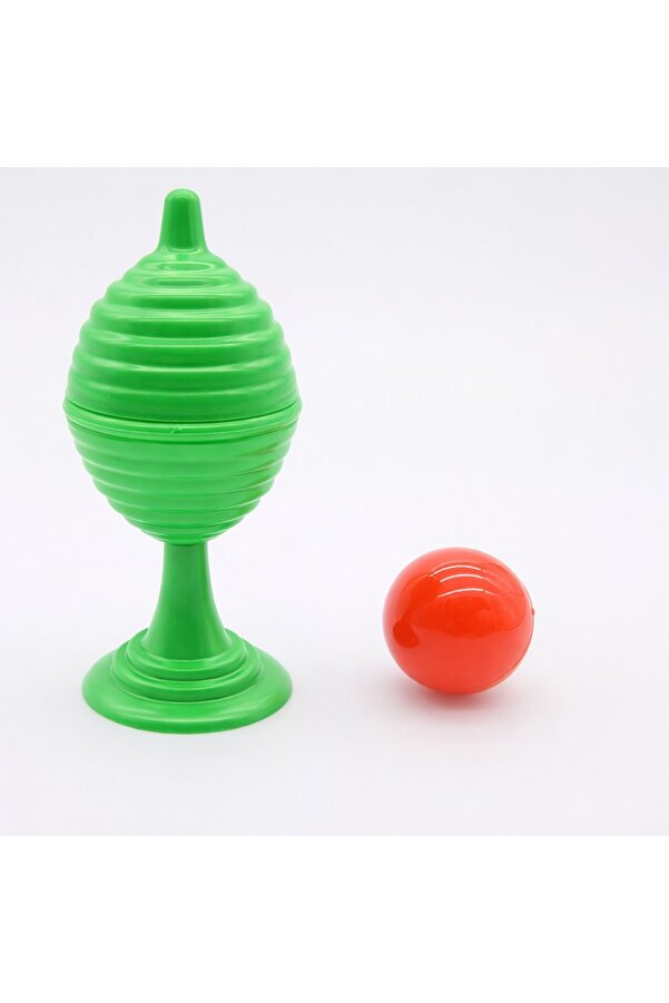 Ethab Ti̇caret Yeşi̇l Renk Si̇hi̇rli̇ Kupa Top Kaybetme Oyunu 7 Cm