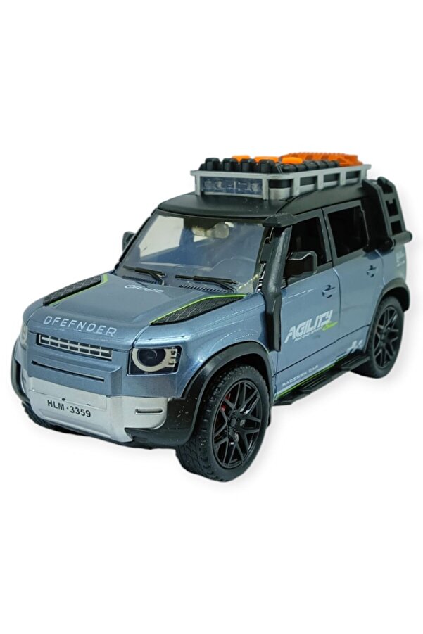 Ethab Ti̇caret - Sürtmeli̇ Işıklı Sesli̇ Jeep Defender 6