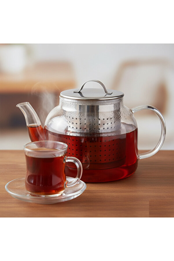Ethab Ti̇caret Çay Süzgeci̇ Büyük Boy Paslanmaz Çeli̇k Demli̇k İçi̇ Çay Süzgeci̇ Geni̇ş Haci̇mli̇ Ve Dalı
