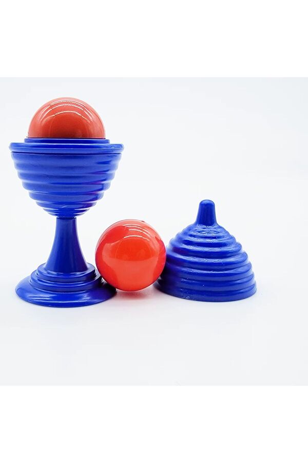 Ethab Ti̇caret Mavi̇ Renk Si̇hi̇rli̇ Kupa Top Kaybetme Oyunu 7 Cm