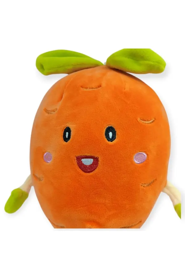 Ethab Ti̇caret Peluş Meyveler 30 Cm - Havuç