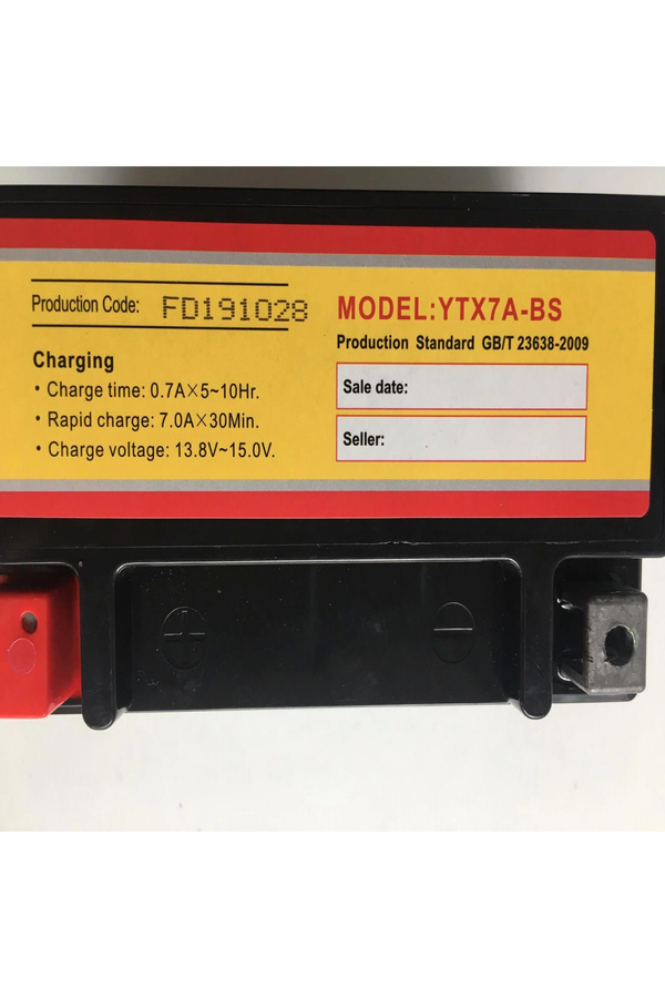 Deeppower Akü Ytx7A-Bs (Mf) 12V 7Ah Sct Ve Motosi̇kletler İle Uyumlu