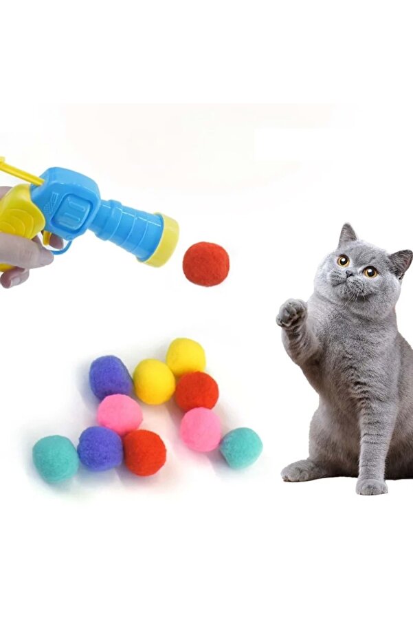 Ethab Ti̇caret Top Atma Tabancası Peluş 20 Toplu Oyuncak
