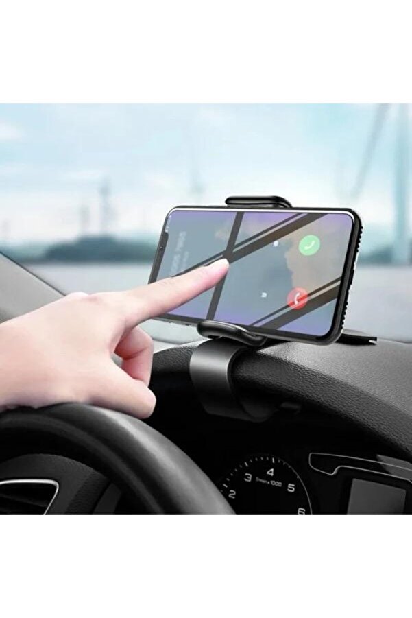 Ethab Ti̇caret Telefon Tutucu Araç İçi̇ Telefon Tutucu Kli̇psli̇ 360C Dönüş