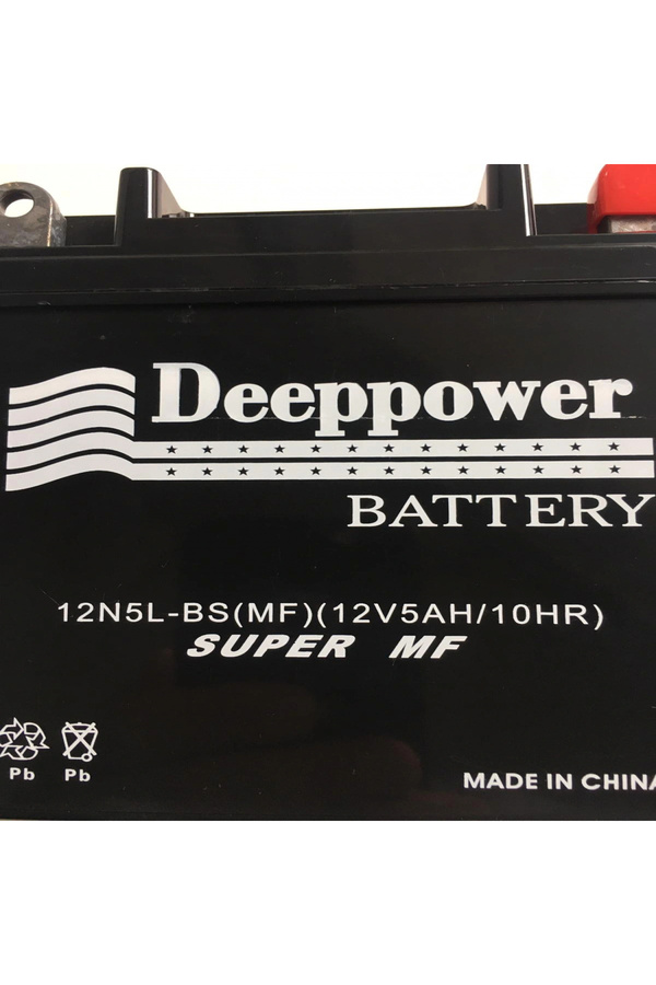 Deeppower Motorsi̇klet Aküsü 12V5Ah Cup100