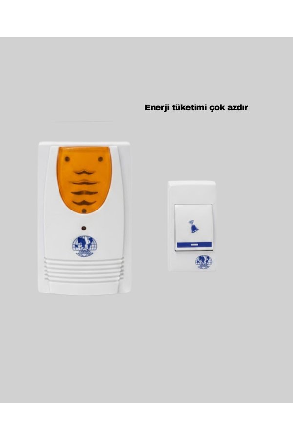 Ethab Giyim Kolay Kullanımlı Kablosuz Kapı Zili Şık Ve Sade Tasarım - Glst8707-9382