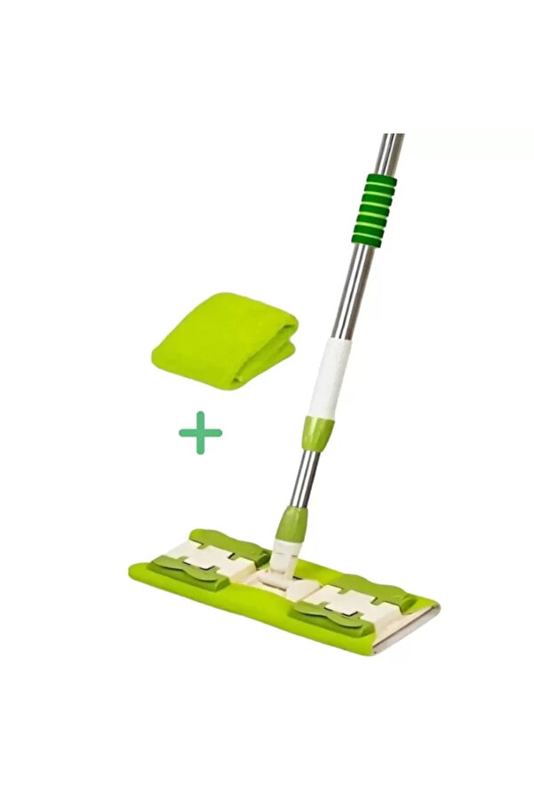 Go İthalat Mandallı Mop Seti̇ Yer Duvar Tavan Cam Mopu Tüm Yüzeyler İçi̇n