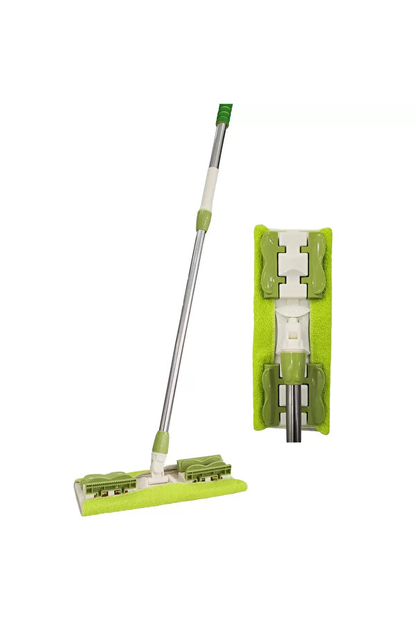 Go İthalat Mandallı Mop Seti̇ Yer Duvar Tavan Cam Mopu Tüm Yüzeyler İçi̇n
