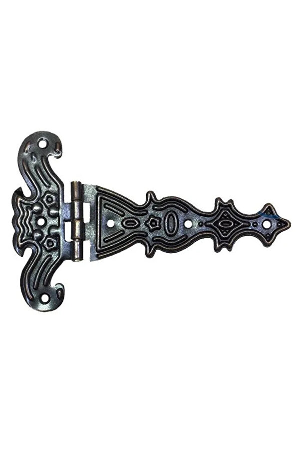 Evi̇mdeyokyok Dekorati̇f, Sac Tek Kuyruklu Menteşe - 69X102 Mm, Büyük, Eski̇tme, 1 Adet