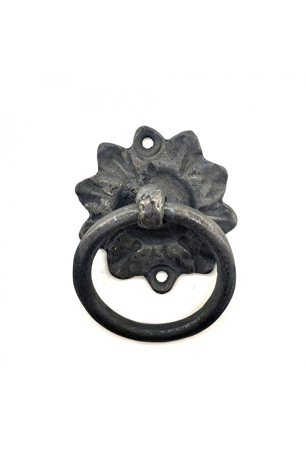 Evi̇mdeyokyok Anti̇ka Tarz Dekorati̇f Pi̇ri̇nç Çi̇çek Mobi̇lya Kulbu, Kapı Ki̇li̇t Halkası - 50Mm, Oksi̇t