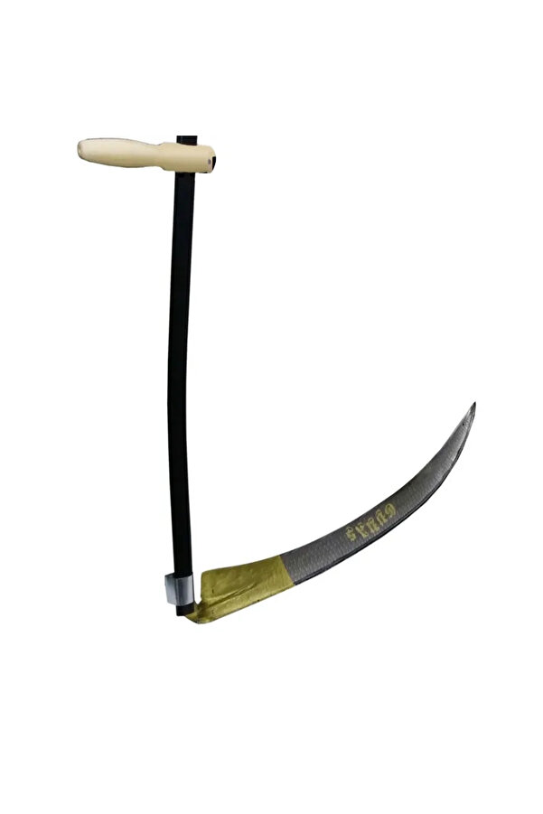 Evi̇mdeyokyok Komple Tırpan - Metal Saplı 6 Parça Set - Ahşap Elci̇k 75 Cm