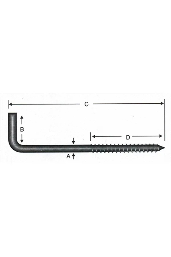 Evi̇mdeyokyok Vi̇dalı Korni̇ş Çi̇vi̇ No8 - 4X80 - 10 Adet