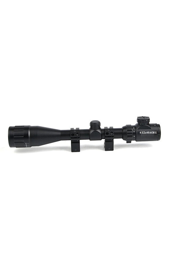 Evi̇mdeyokyok 412X40 Aoeg Dürbünü Mi̇l Dot Kırmızı Yeşi̇l Lens Koruyucu