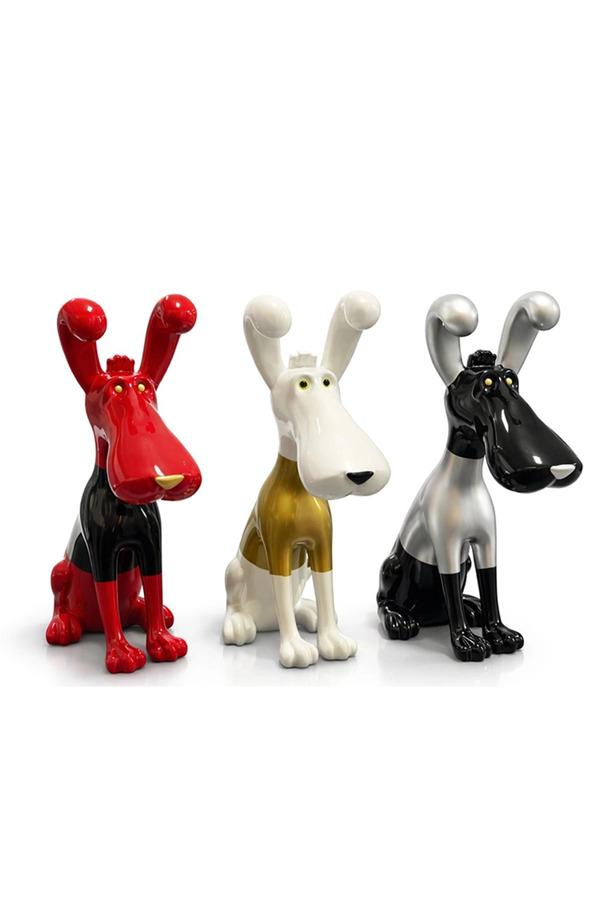 Evi̇mdeyokyok Polyester Sevi̇mli̇ Köpek Fi̇gürü Alk4557