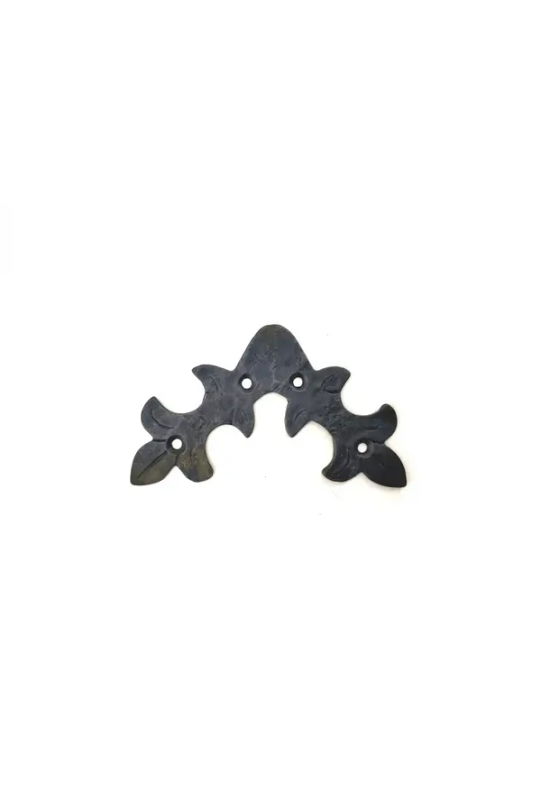 Evi̇mdeyokyok Anti̇ka Tarz Dekorati̇f Pi̇ri̇nç Yaprak Gönye - 100X110 Mm, Oksi̇t