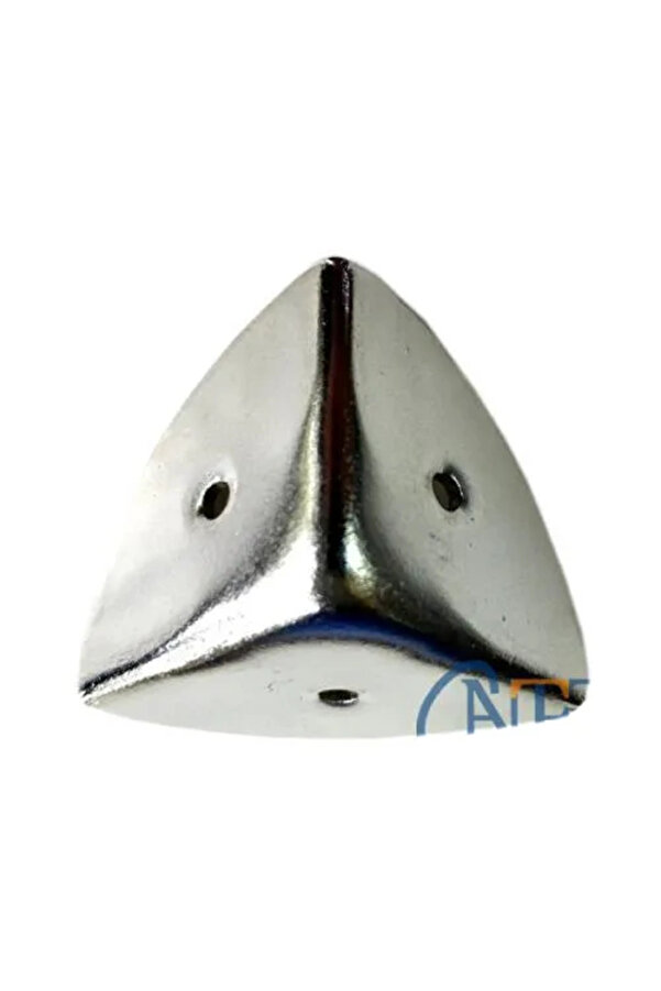 Evi̇mdeyokyok Dekorati̇f, Kutu, Sandık Köşesi̇ - 45X28 Mm,Büyük, Ni̇kel, 1 Adet