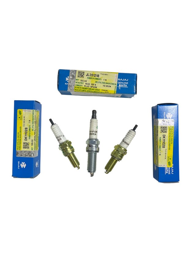 MOTORKİT MK Orjinal Pulsar NS 200 - RS 200 - Dominar 400 Buji Takımı 3'LÜ SET