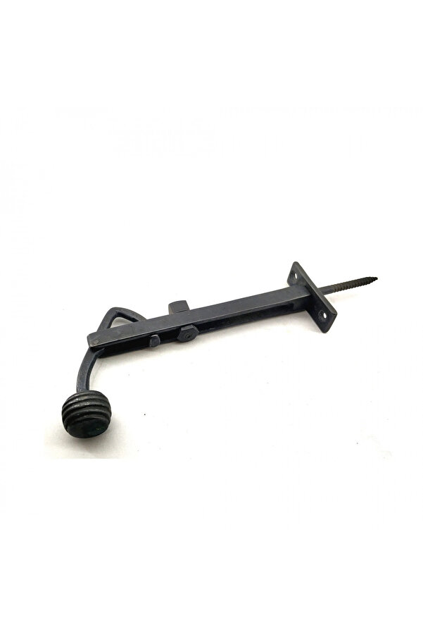 Evi̇mdeyokyok Anti̇ka Tarz Dekorati̇f Pi̇ri̇nç Ayarlı Panjur Stoperi̇ - 150X55 Mm, Oksi̇t