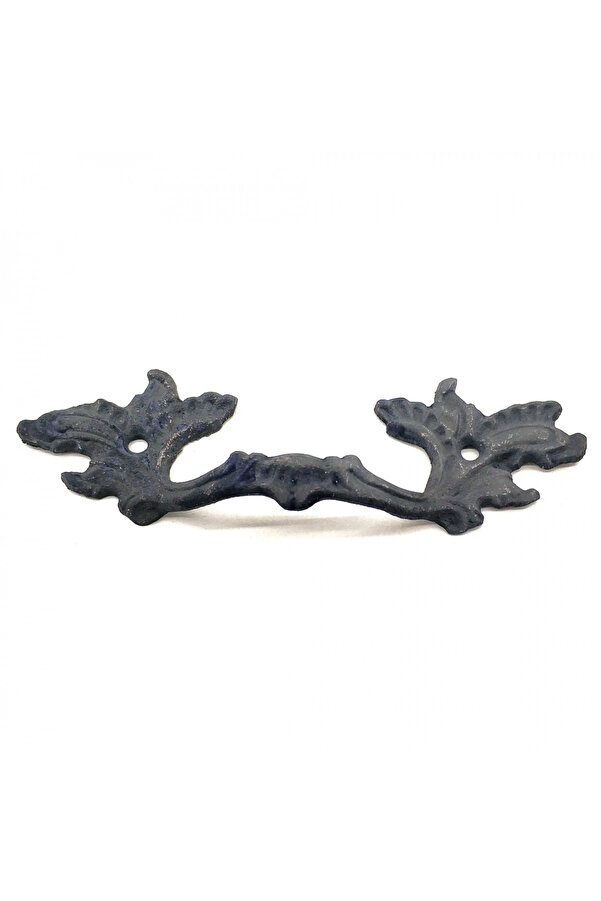 Evi̇mdeyokyok Anti̇ka Tarz Dekorati̇f Pi̇ri̇nç Çi̇çek Kapı Kulbu - 40X125 Mm, Oksi̇t