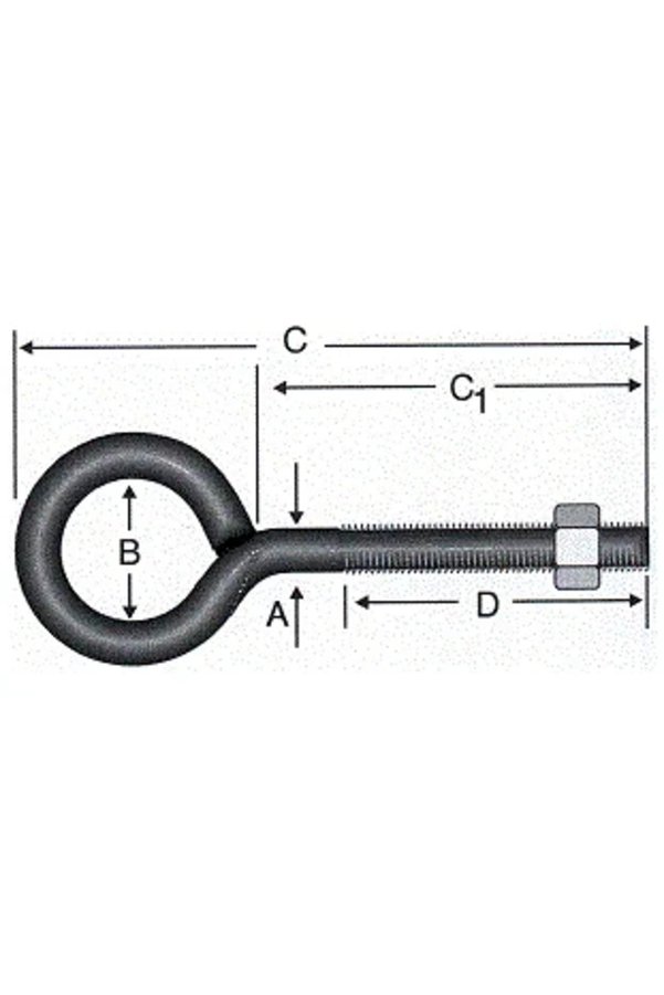 Evi̇mdeyokyok Kaynaklı Ci̇vata M8X190 - 50 Adet
