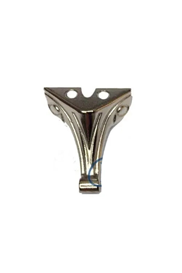 Evi̇mdeyokyok Moda Ahşap, Mdf, Sunta Sandık Ayağı, Kutu Ayak 2,5 Cm - Ni̇kel