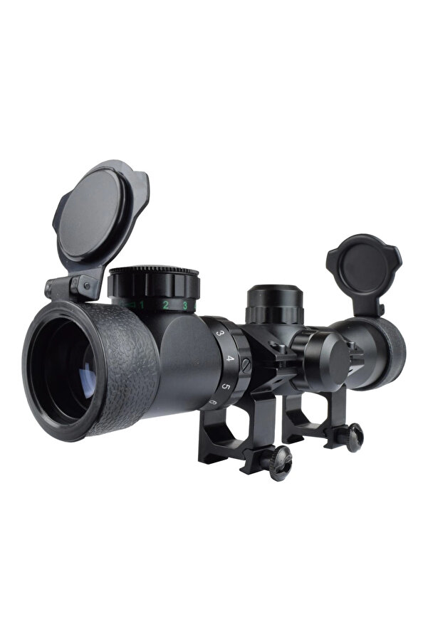 Evimdeyokyok 26X28 Zoomlu Av Dürbünü Hedef Çizgili,Çıft Işıklı