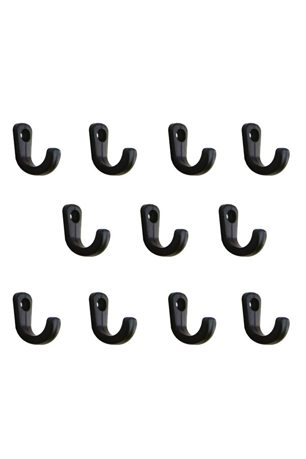 Evi̇mdeyokyok Tekli̇ Anahtar, Bi̇juteri̇, Vi̇tri̇n, Dekor Askısı - Si̇yah, 10X18X22 Mm