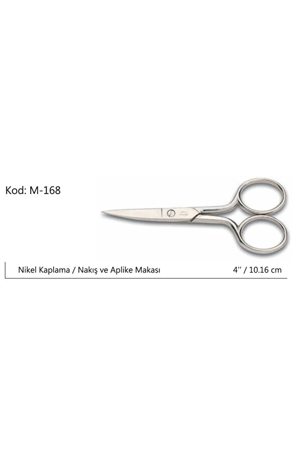 Evi̇mdeyokyok Europe Kalın Nakış Makası Süper Kali̇te No4 10,16 Cm
