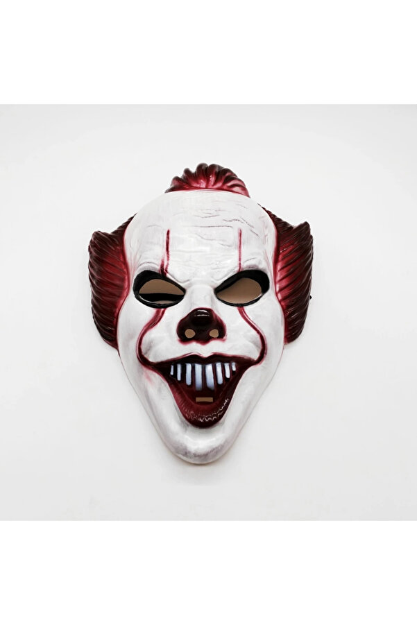 Evi̇mdeyokyok Plasti̇k Joker Maskesi̇ Ki̇ller Palyaço Maskesi̇