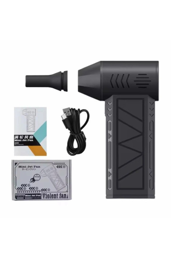 Evimdeyokyok Turbo Jet 160000Rpm Şarjlı Turbo Jet Şiddetli Fan Yüksek Hızlı Güçlü Hava Üfleyici Araç Süpürgesi