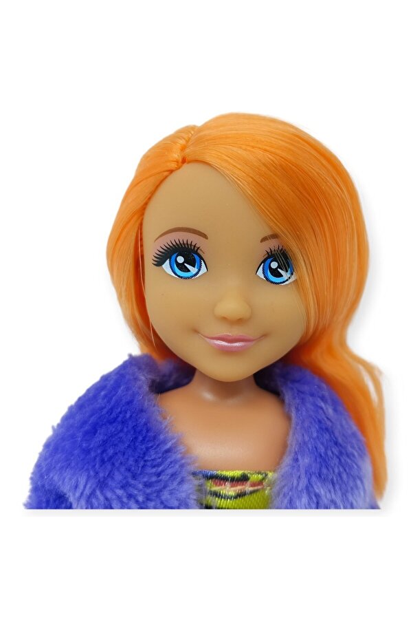 Ethab Ti̇caret Moda İkonu Bebek Fi̇gür 13 Cm - Tcu Saçlı Neon Şıklık