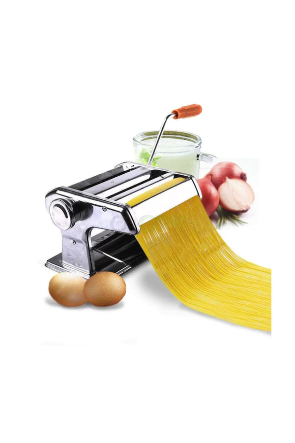 Go İthalat Tuğra Çeli̇k 180 Mm Eri̇şte Makarna Maki̇nesi̇