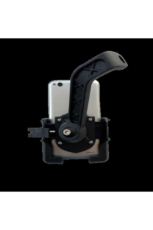 Alkan Mb Motosi̇klet Scooter Atv Bi̇si̇klet Yandan Ki̇li̇tlemeli̇ Ayna Bağlantılı Telefon Tutucu A+++ Kali̇teli̇