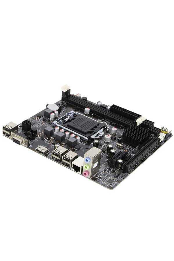TURBOX WorkTeam H61C Sata Ddr3 1600MHz Usb 2.0 Vga Hdmi Ses Lan 1155P 2.3.Gen Anakart
