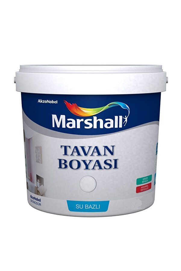 Marshall Tavan Boyası Beyaz 1 Kg - 3.5 Kg - !0 Kg - 17.5 Kg